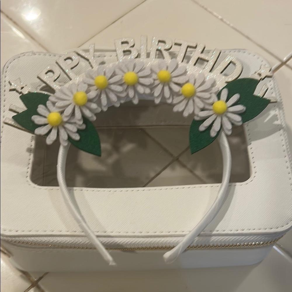 Daisy Flower Headband for Kids Happy Birthday headband